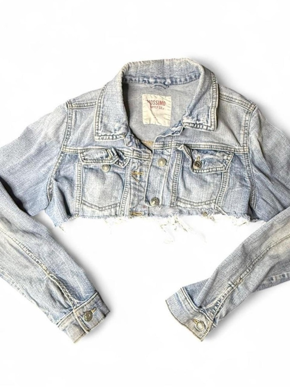 Mossimo Supply Co. Cropped Jean Jacket